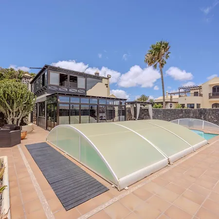 Luxury Canarian With Large Pool And ヴィラ *